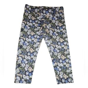 Janie and Jack- 12/18M floral pants- blue and pink shading. EUC